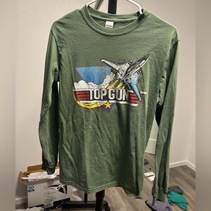 Top Gun Graphic Long Sleeve Shirt